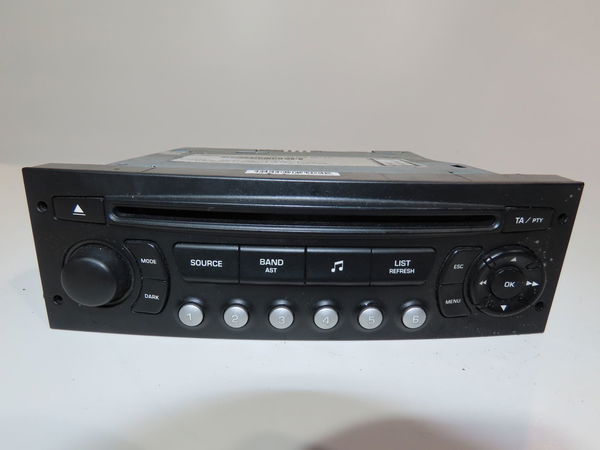 Autoradio Peugeot 307 SW (3H) 1.6 hdi 90 (2005-2008)