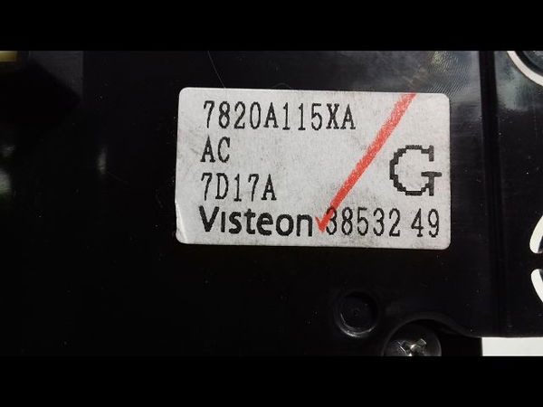 Commande de chauffage Citroën C-CROSSER (VU_, VV_) 2.2 hdi (2007-2012) 5 portes