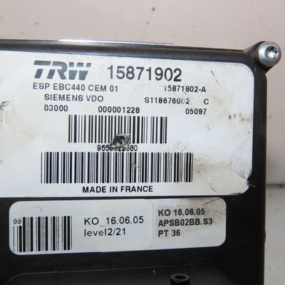Unité hydraulique abs CITROEN C6
