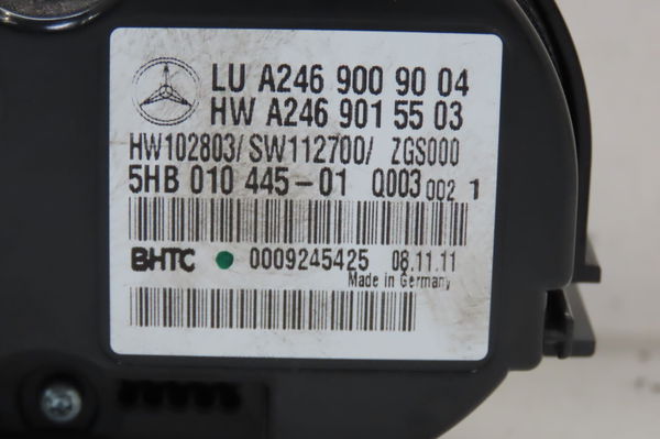 Commande de chauffage MERCEDES CLASSE B