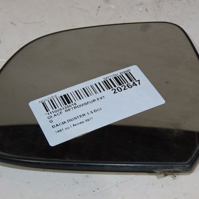 Glace  retroviseur exterieur gauche Dacia DUSTER (HS_) 1.5 dci (hsmc) (2010-2018)