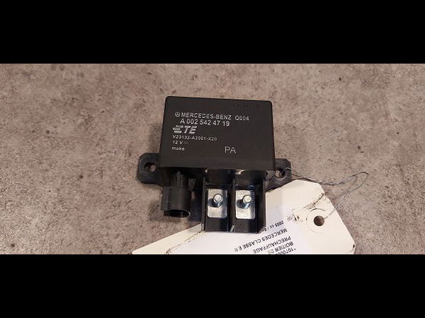 Boitier de préchauffage Mercedes-benz CLASSE E (W211) E 280 cdi (211.020) (2005-2008)
